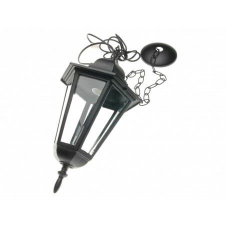 Lampa ogrodowa sufitowa 430x230 czarna mod.3020