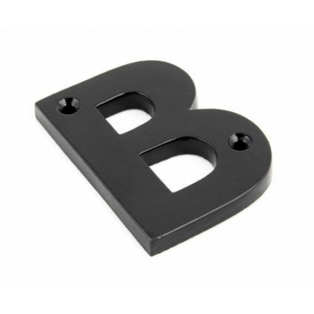 Litera "B" 78x8mm czarna