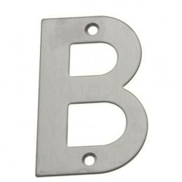 Litera "B"-10cm INOX