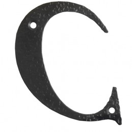Litera "C"-10cm czarna DISPLAY