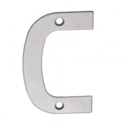 Litera "C"-10cm INOX