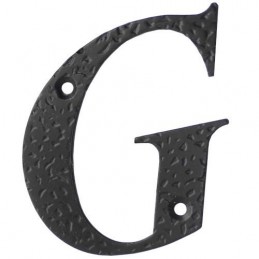 Litera "G"-10cm czarna DISPLAY