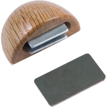 Odbój magnetyczny drewniany dąb mod. 407 odbojnik podłogowy
