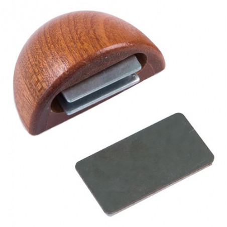 Odbój magnetyczny drewniany mahoń mod. 407 odbojnik podłogowy