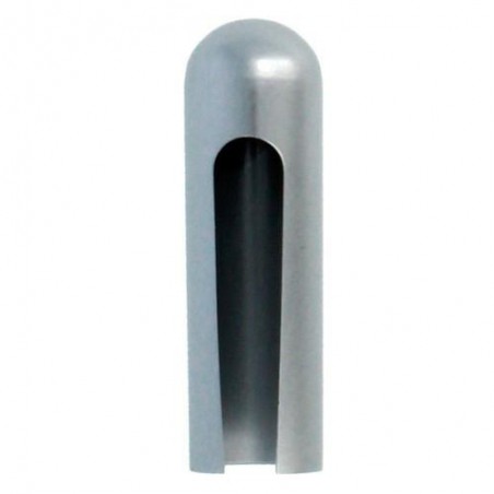 Osłonka zawiasu fi.14mm aluminiowa srebrny mat mod.12150