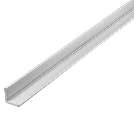 Profil kątowy 10x10mm dł. 2,5m aluminiowy srebrny