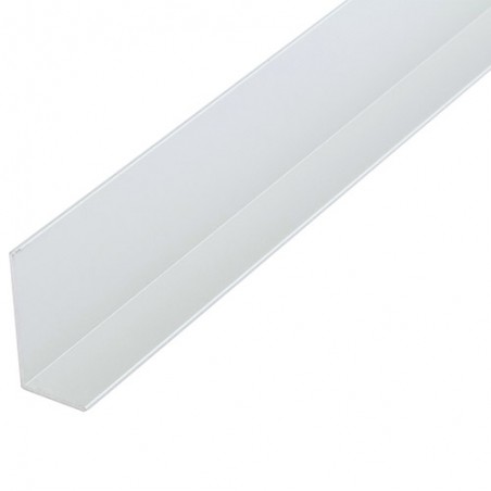 Profil kątowy 20x10mm dł. 2,5m aluminiowy biały