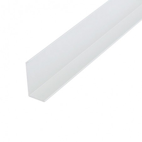Profil kątowy 30x15mm dł. 1m aluminiowy biały