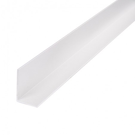 Profil kątowy 30x20mm dł. 2,5m aluminiowy biały