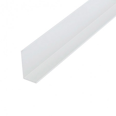 Profil kątowy 40x20mm dł. 2,5m aluminiowy biały