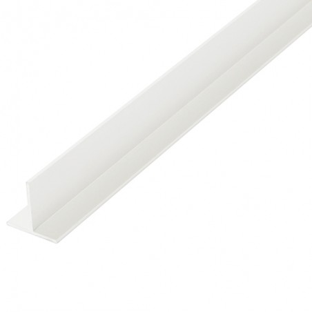 Profil T 15x15mm dł. 2,5m aluminiowy biały
