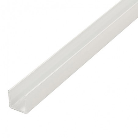Profil U 10x10mm dł. 2,5m aluminiowy biały