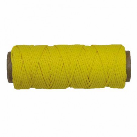 Szpagat sznurek pleciony polipropylen 1,7mm 25m żółty mod.20180 DIS