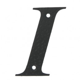 Litera "I"-10cm czarna DISPLAY