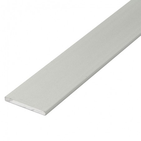Płaskownik 30x3mm dł. 2,5m aluminiowy biały