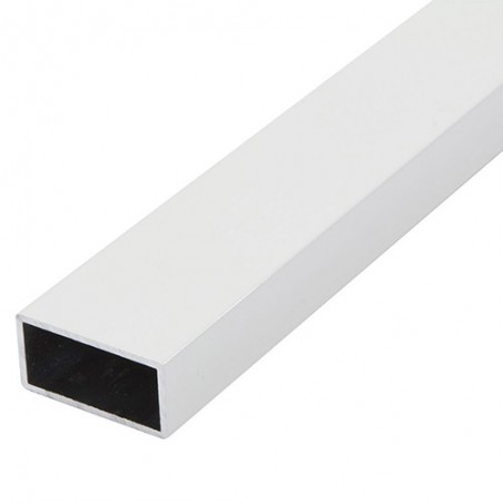 Profil prostokątny 30x20mm dł. 2,5m aluminiowy biały