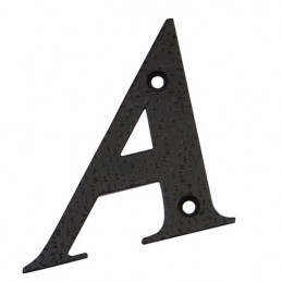 Litera "A"-10cm czarna DISPLAY