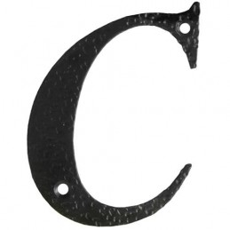 Litera "C"-10cm czarna DISPLAY